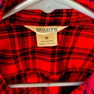 Duluth Trading flannel, woman’s medium